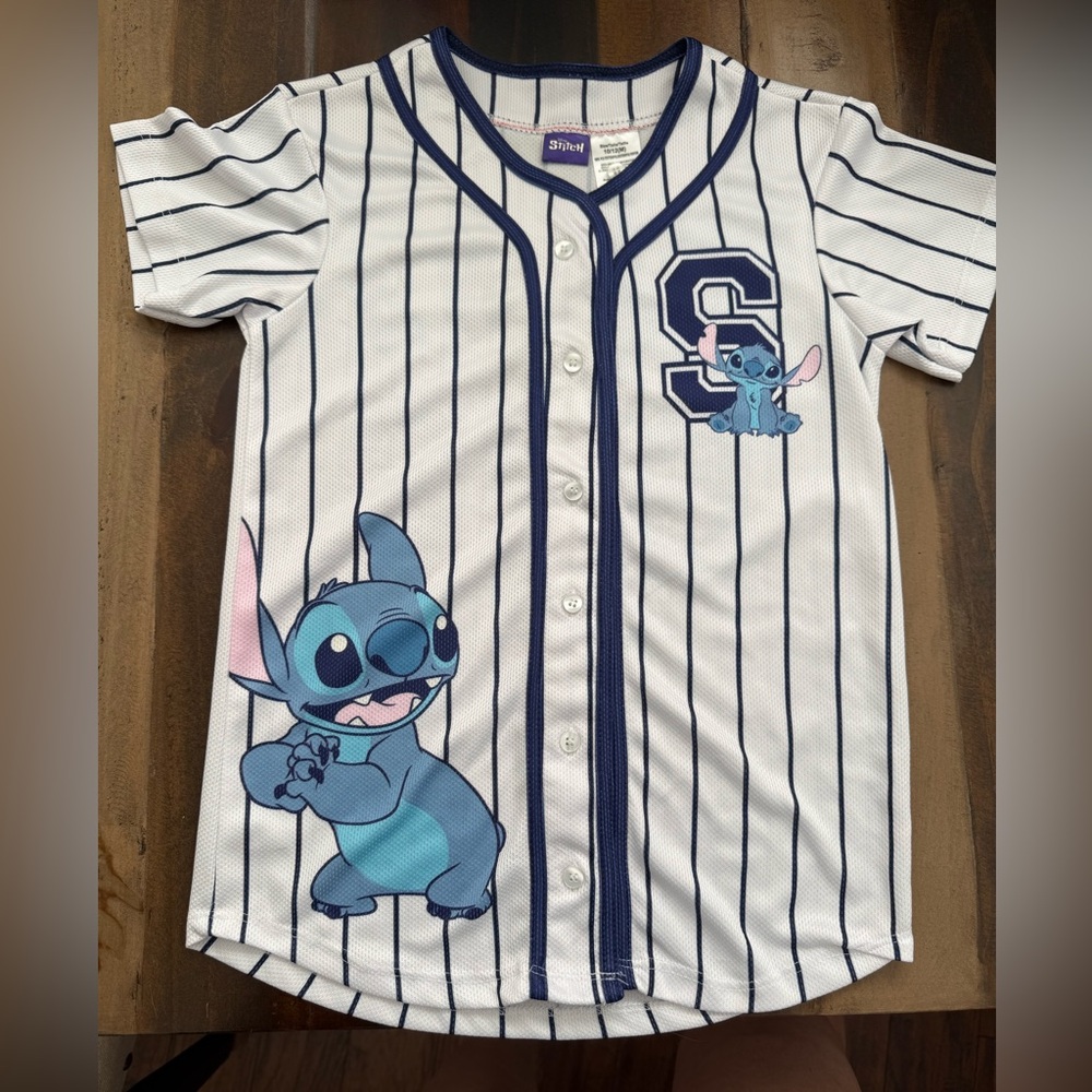 Disney Stitch Baseball Jersey